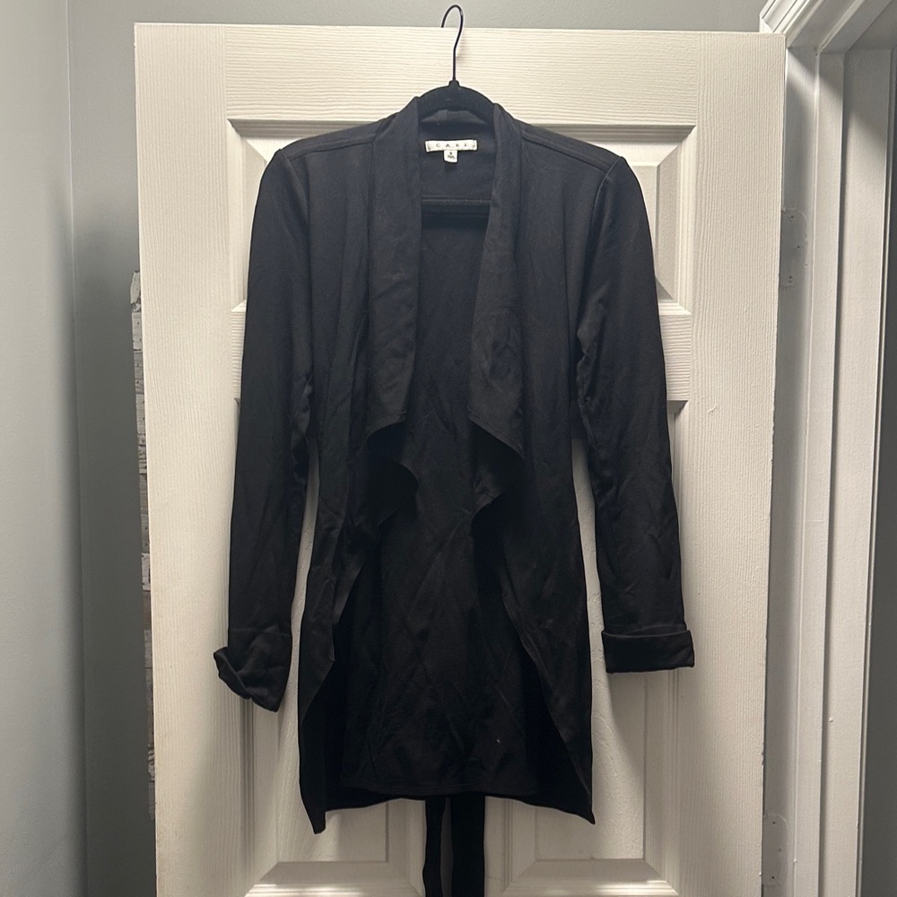 Elegant Black Women's Cardigan